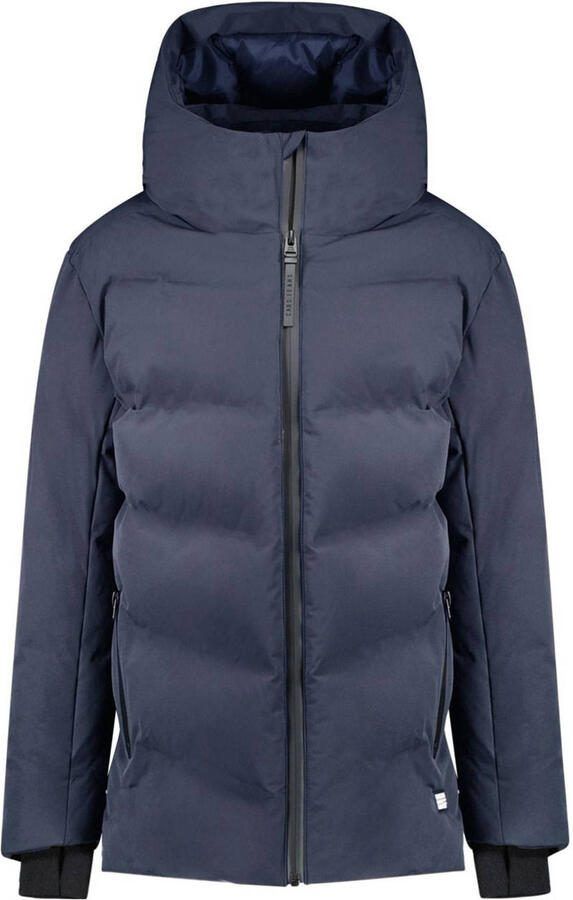 Cars gewatteerde jas donkerblauw