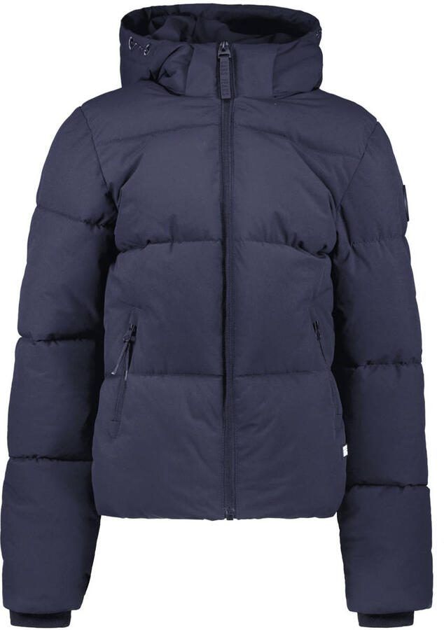 Cars gewatteerde jas donkerblauw