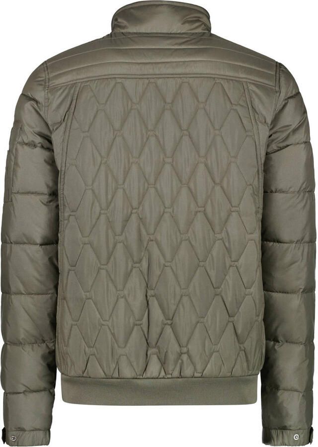 Cars gewatteerde jas olijfgroen - Foto 1