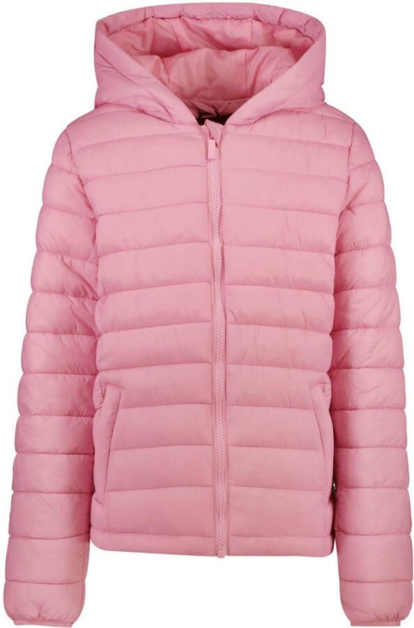Cars gewatteerde jas roze