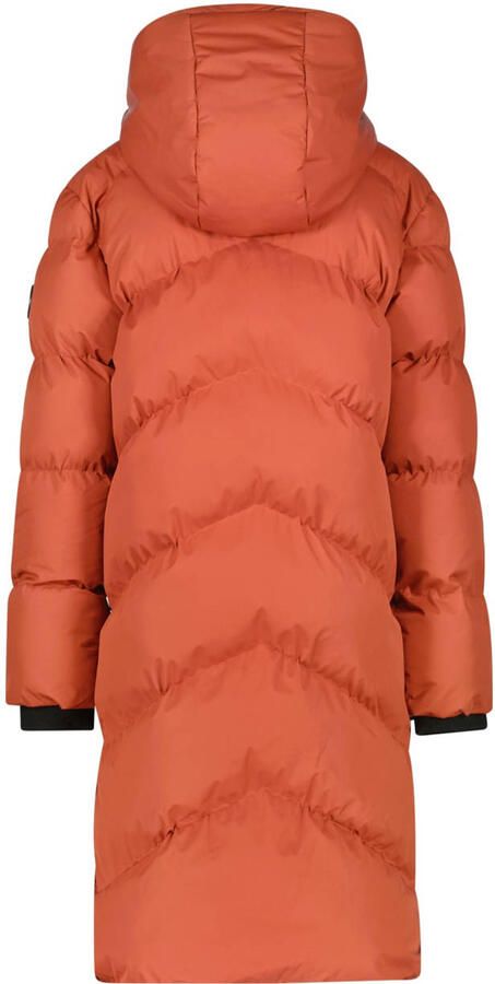 Cars gewatteerde jas winter donker oranje