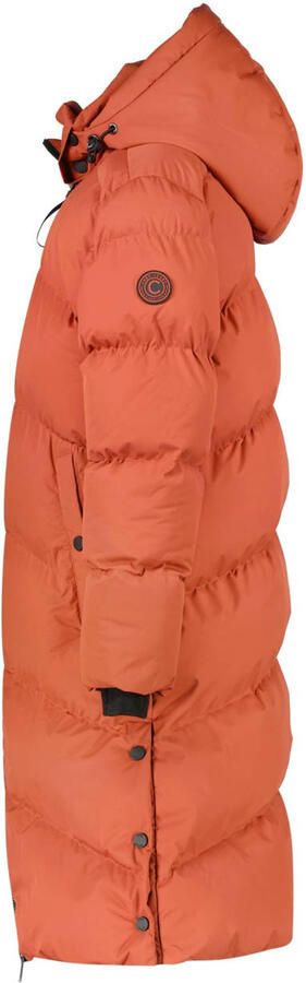 Cars gewatteerde jas winter donker oranje - Foto 2