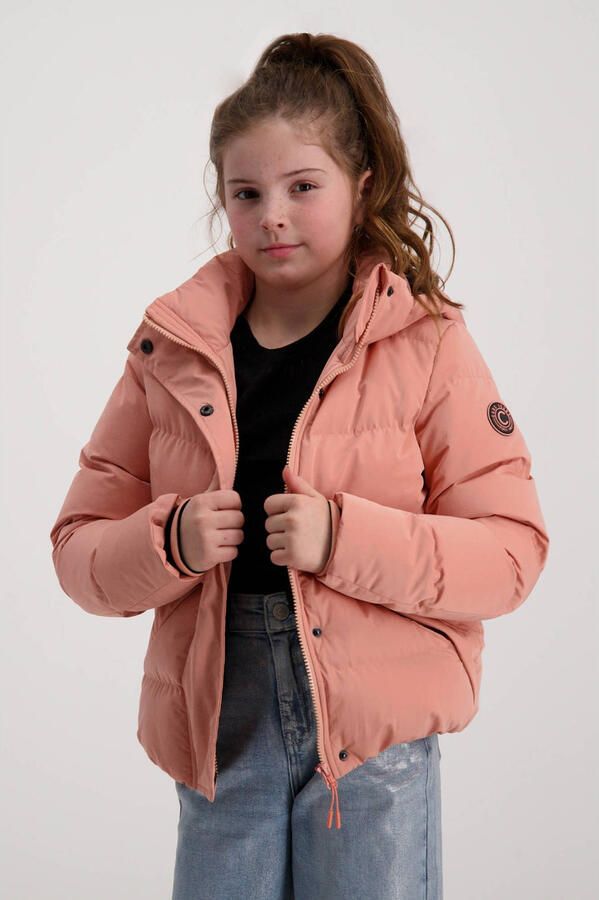 Cars gewatteerde winterjas ALENA lichtroze Polyester Capuchon Effen 164