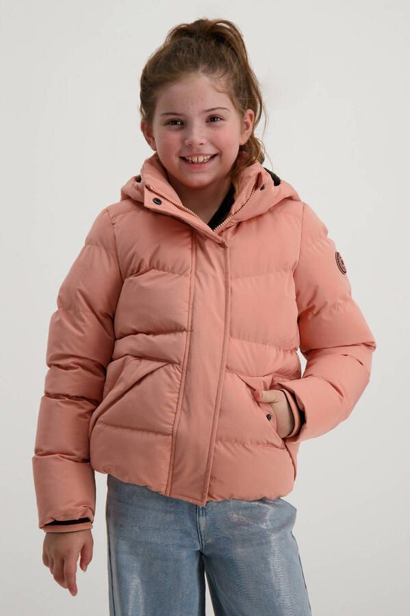 Cars gewatteerde winterjas ALENA lichtroze Polyester Capuchon Effen 164 - Foto 3