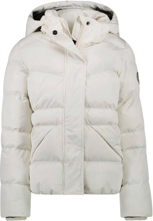 Cars gewatteerde winterjas ALENA wit Polyester Capuchon Effen 176 - Foto 3