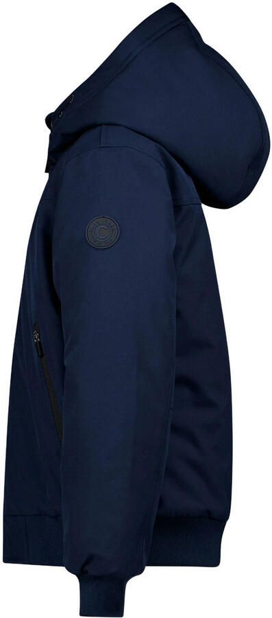 Cars gewatteerde winterjas marineblauw Jongens Polyester Capuchon Effen - Foto 3