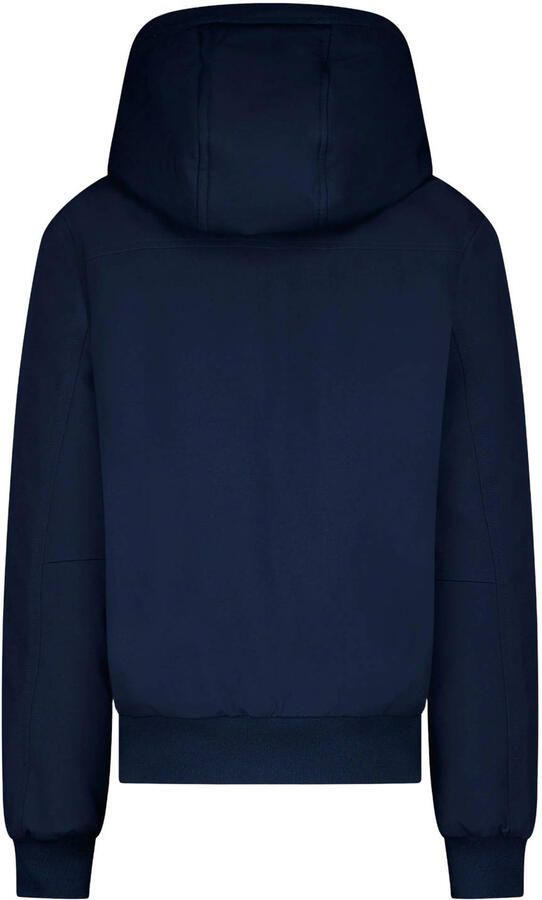 Cars gewatteerde winterjas marineblauw Jongens Polyester Capuchon Effen - Foto 2