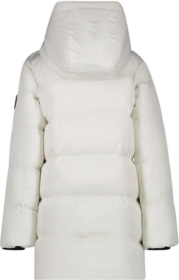 Cars gewatteerde winterjas YLIE wit Meisjes Polyester Capuchon Effen 128