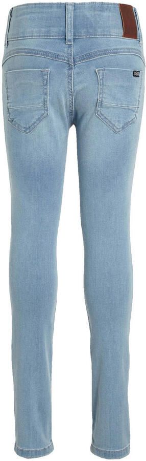 Cars high waist skinny jeans Amazing bleached used Blauw Meisjes Stretchdenim 134 - Foto 4