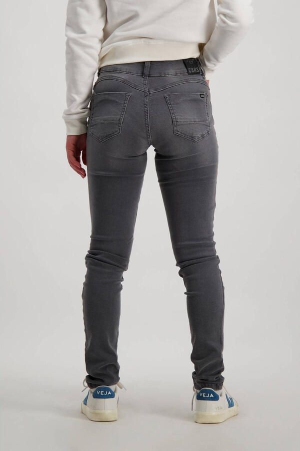 Cars high waist skinny jeans Amazing mid grey Grijs Meisjes Stretchdenim 104 - Foto 2
