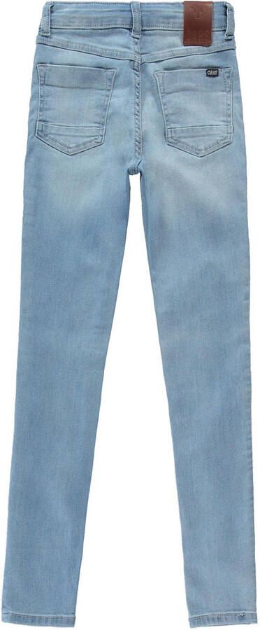 Cars high waist skinny jeans light blue denim