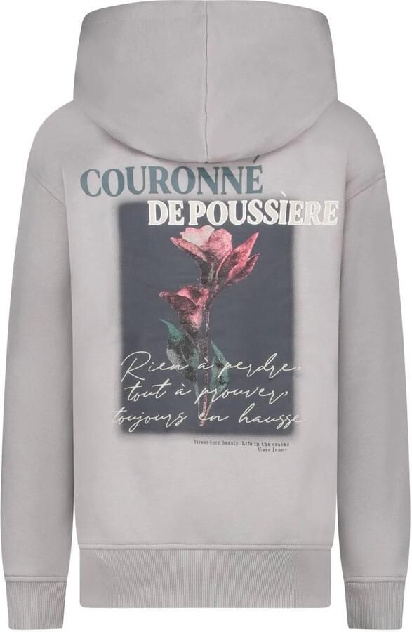 Cars hoodie met backprint grijs Sweater Backprint - Foto 3