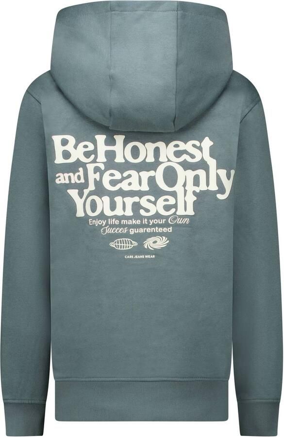 Cars hoodie met backprint groen Sweater Backprint - Foto 2