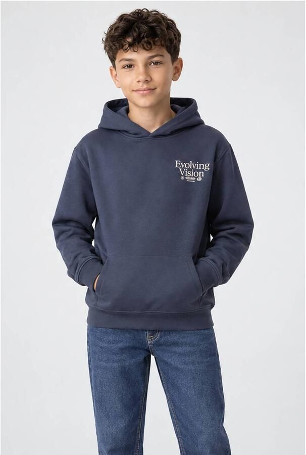 Cars hoodie met backprint marineblauw Sweater Backprint - Foto 2