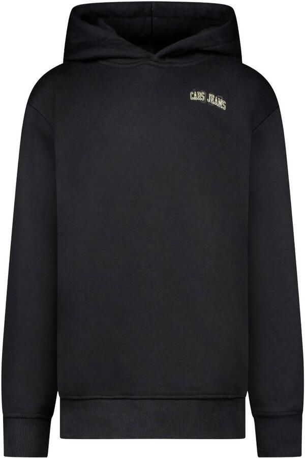 Cars hoodie met backprint zwart