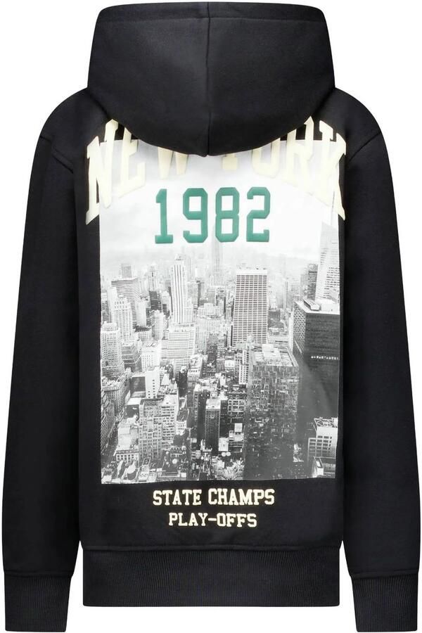 Cars hoodie met backprint zwart - Foto 2