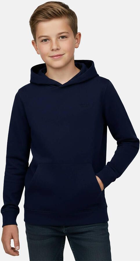 Cars hoodie met logo marineblauw