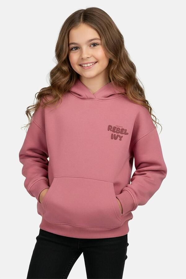 Cars hoodie met tekst roze Sweater Tekst