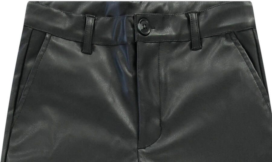 Cars imitatieleren regular fit broek INNESSY zwart - Foto 2