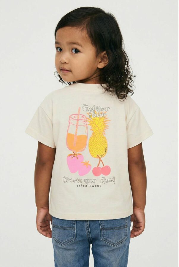 Cars Little T-shirt met backprint offwhite - Foto 2