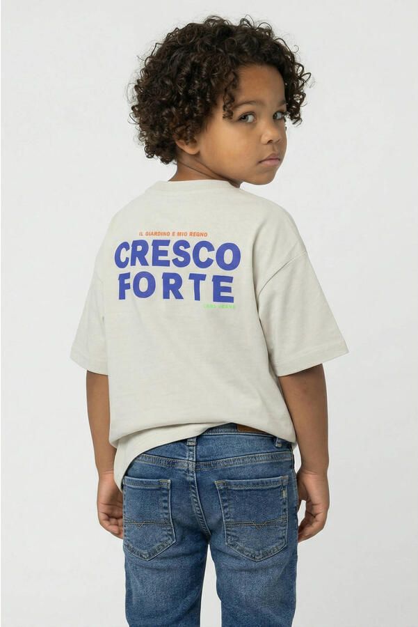 Cars Little T-shirt met backprint offwhite - Foto 3