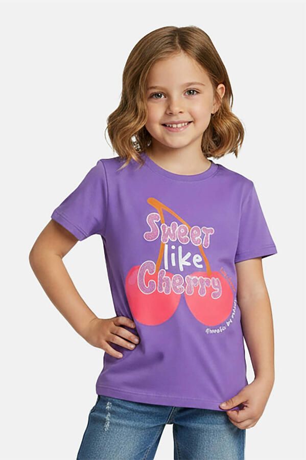 Cars Little T-shirt paars