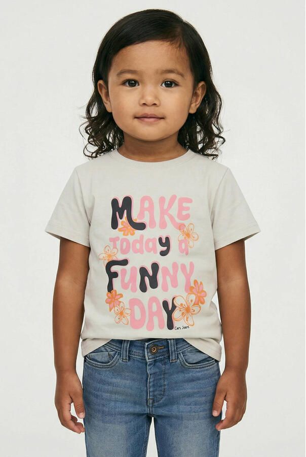Cars Little T-shirt wit - Foto 2