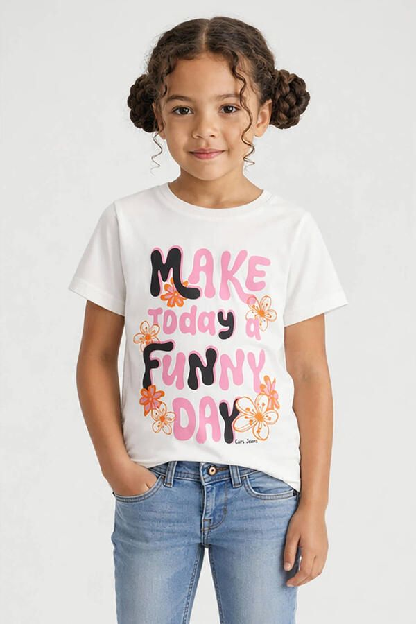 Cars Little T-shirt wit - Foto 3