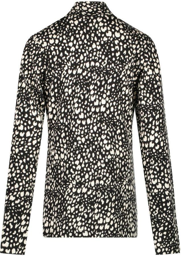 Cars longsleeve MARTINA met all over print zwart wit Meisjes Polyamide Opstaande kraag 128 - Foto 2