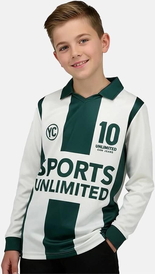 Cars longsleeve met print wit groen