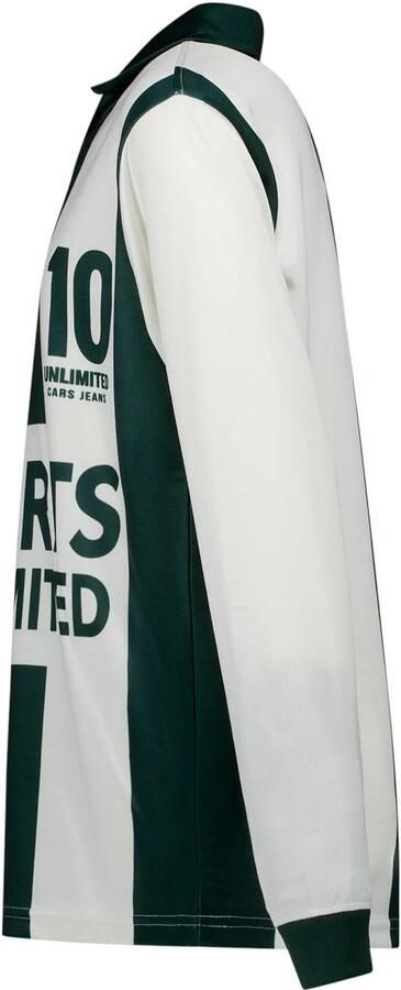 Cars longsleeve met print wit groen - Foto 2