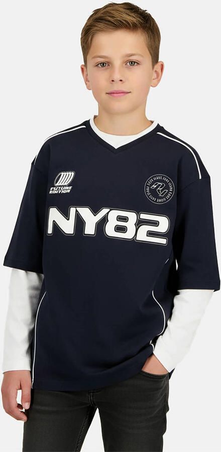 Cars longsleeve met print zwart wit