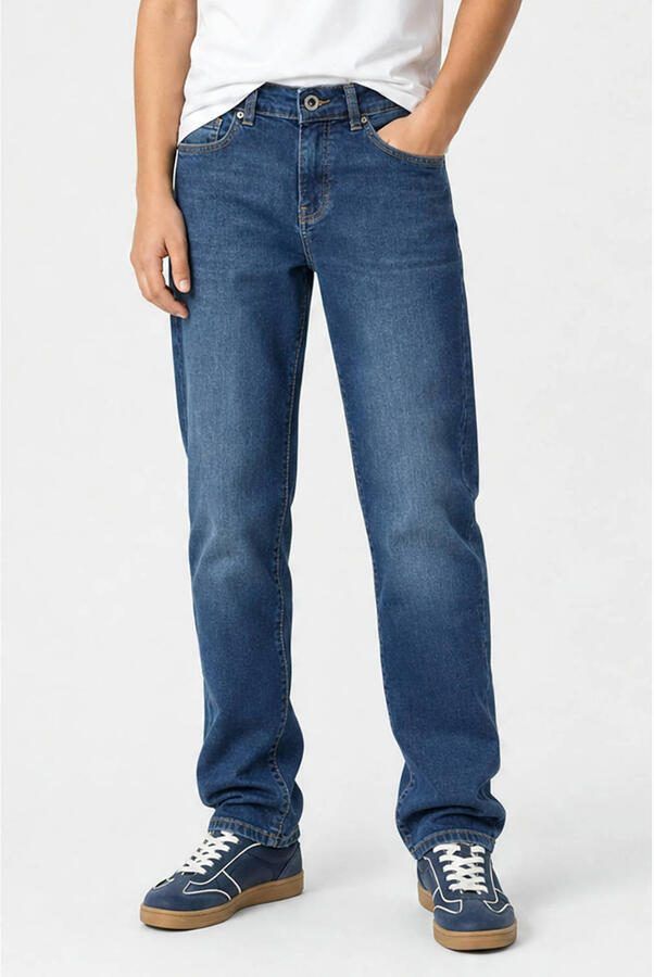 Cars loose fit jeans BALBOA dark used Blauw Jongens Stretchdenim Effen 128 - Foto 4