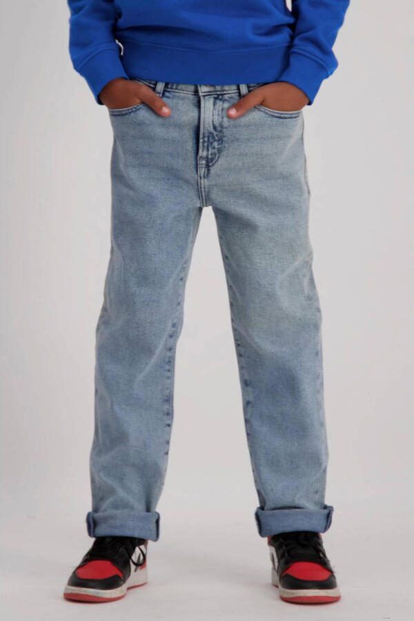 Cars loose fit jeans Maxwel bleached used Blauw Jongens Stretchdenim Effen 122 - Foto 2