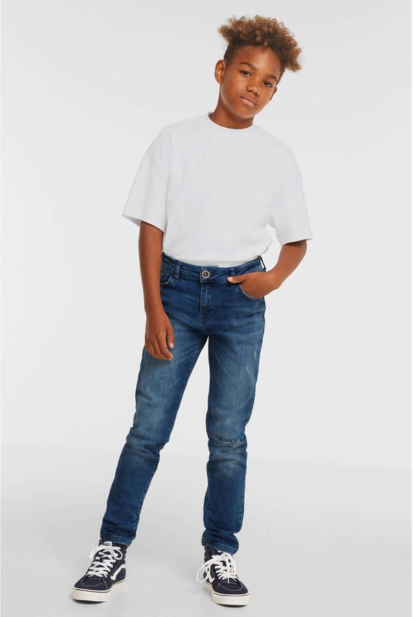 Cars loose fit jeans ROCKY dark used Blauw Jongens Denim Effen 116 - Foto 2