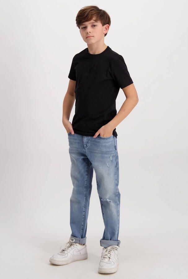 Cars loose fit jeans ROCKY stone used Blauw Jongens Denim Effen 116 - Foto 3