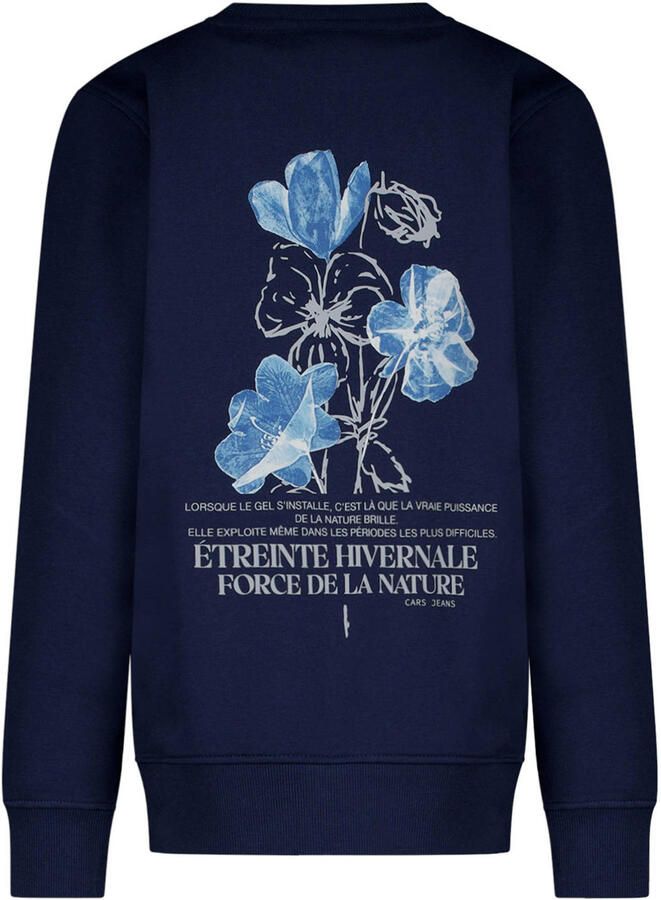 Cars oversized sweater met backprint marineblauw - Foto 2