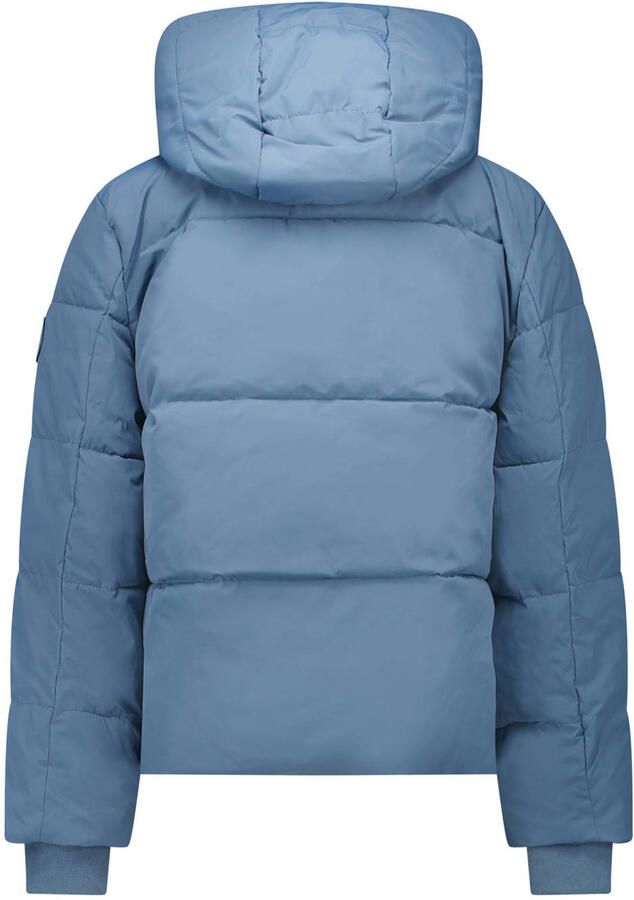 Cars pufferjas blauw Jongens Polyester Capuchon Effen - Foto 2