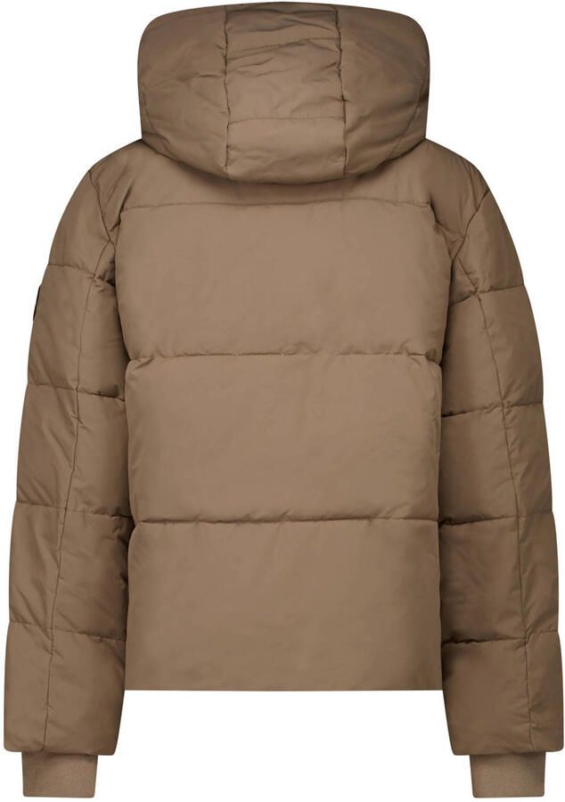 Cars pufferjas taupe Bruin Jongens Polyester Capuchon Effen - Foto 2