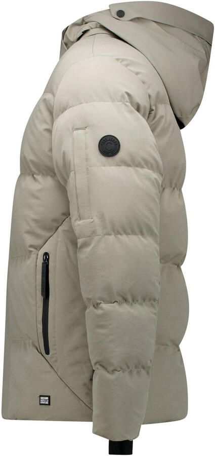 Cars quilted winterjas taupe - Foto 3