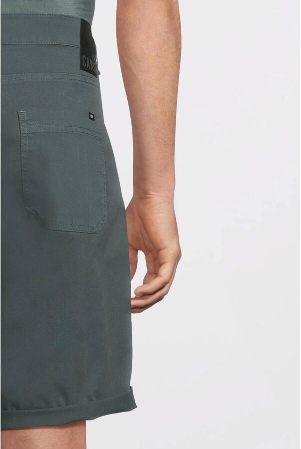 Cars regular chino short donkergroen - Foto 2