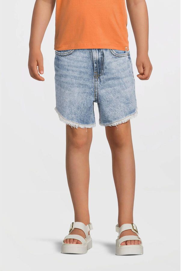 Cars regular denim short light blue denim