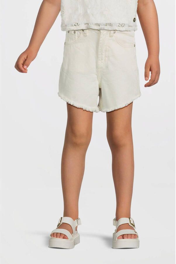 Cars regular denim short wit - Foto 2