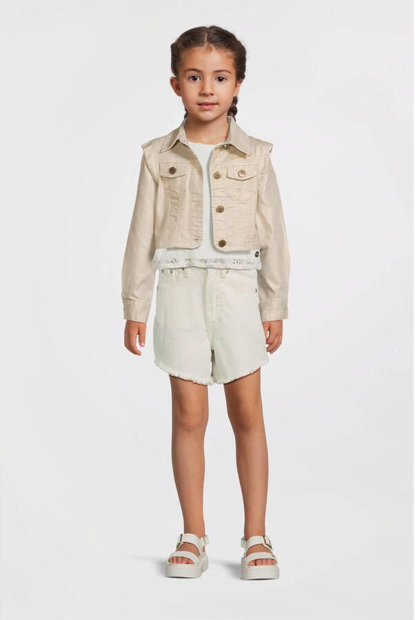 Cars regular denim short wit - Foto 3