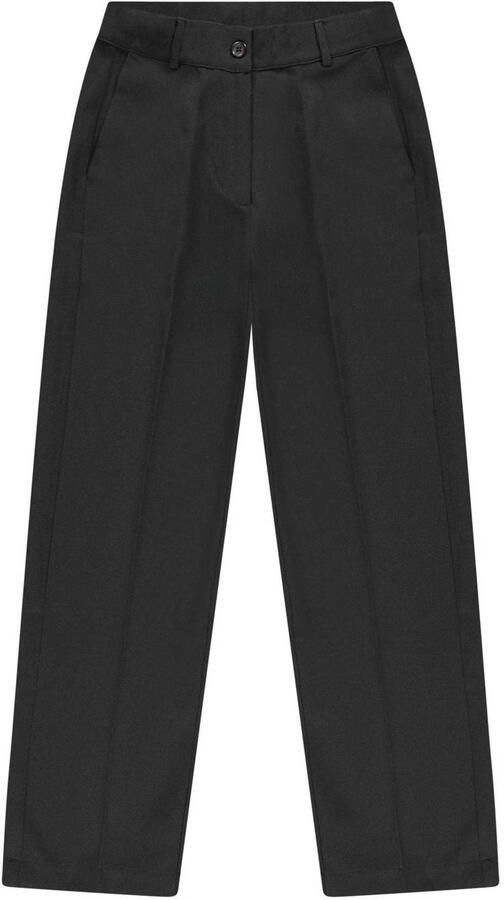 Cars regular fit broek RENATA zwart Meisjes Polyester Effen 176