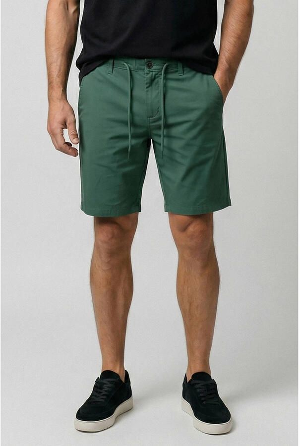 Cars regular fit chino short groen