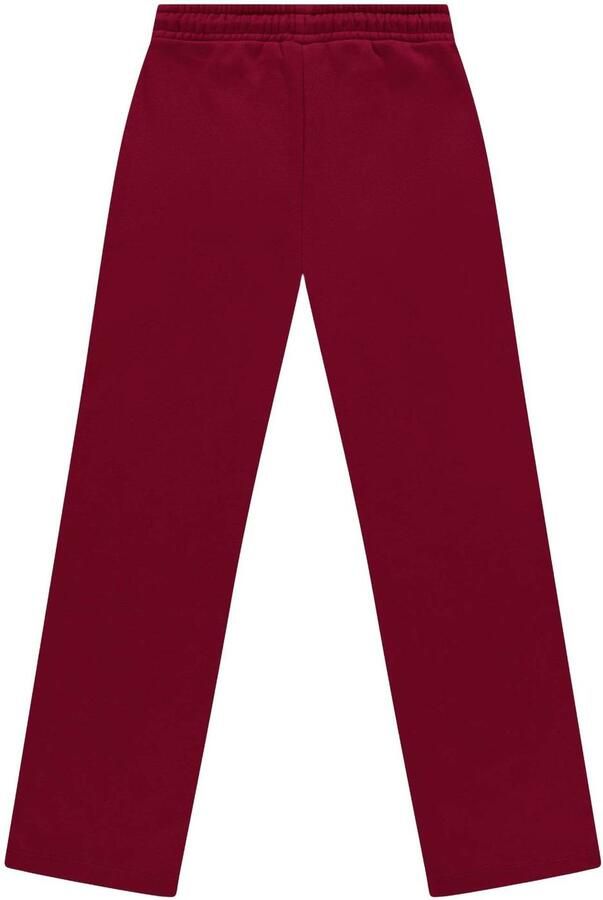 Cars regular fit gestreepte joggingbroek met tekst donkerrood beige Meisjes Sweat - Foto 2
