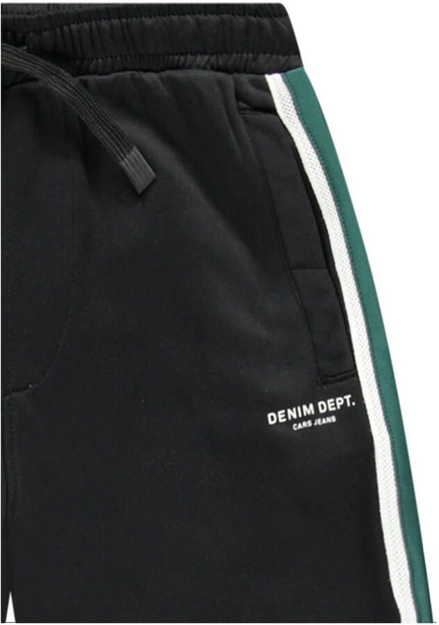 Cars regular fit gestreepte joggingbroek zwart groen wit Jongens Polyester - Foto 2