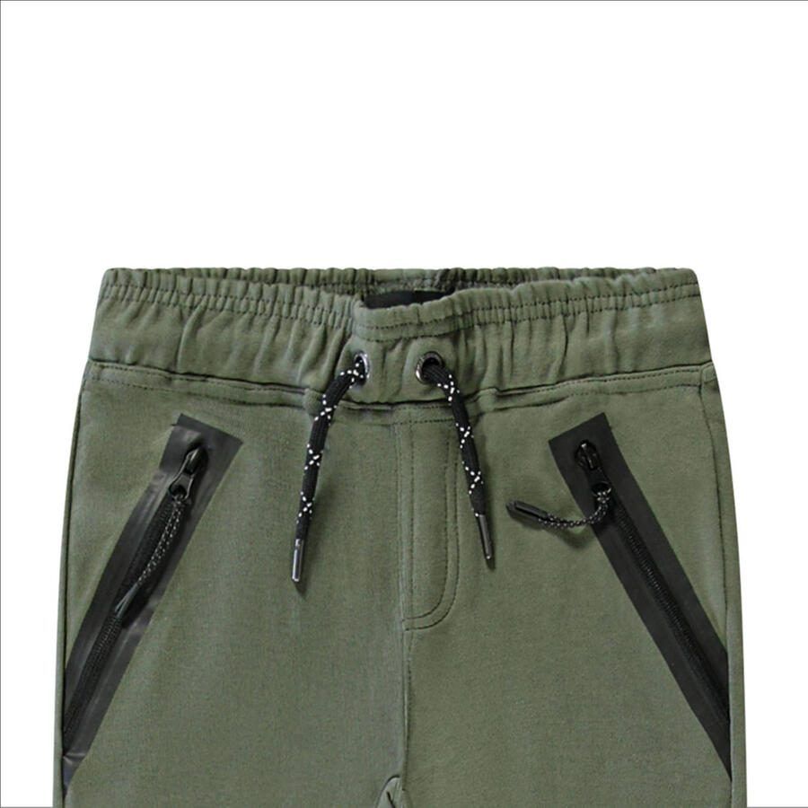 Cars regular fit joggingbroek Lax army groen Jongens Sweat Effen 116 - Foto 3