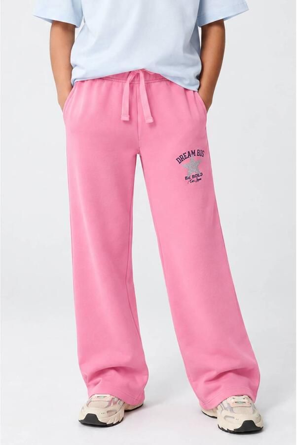 Cars regular fit joggingbroek met print roze Meisjes Sweat Printopdruk - Foto 2